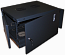 Шкаф настенный Next, 9U 550x600, металлическая дверь, черный