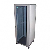 Шкаф напольный TWT 19" серии Econom, 31U 600x800, серый, дверь стекло