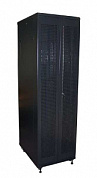 Шкаф TWT 19" Business Advanced, 18U 600x600, без дверей, с боковыми стенками, черный