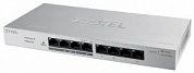 Коммутатор Zyxel GS1200-8HPV2, 8 портов 10/100/1000 Мбит/с, из которых 4 порта PoE+