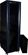 Шкаф напольный TWT серии Business, 18U, 600x800, передняя дверь стеклянная, задняя металл.