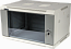 Шкаф настенный серии Pro, 6U 600x450, стеклянная дверь